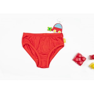 Set chiloţi bambus fetițe, summer red
