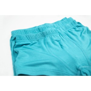 Set boxeri bambus băieți, lagoon blue