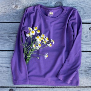 Bluză bambus copii, grape compote 