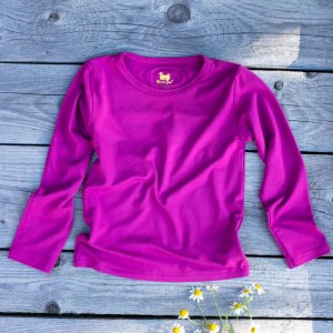 Bluză bambus copii, magenta haze 