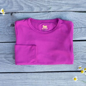 Bluză bambus copii, magenta haze 