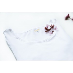 Bluză bambus damă, white