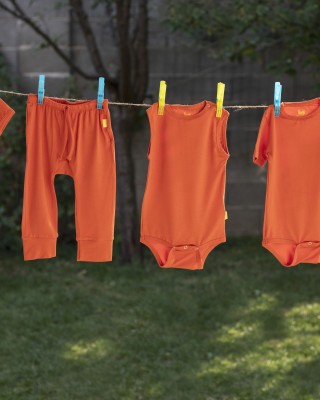 Body bambus, sunset orange