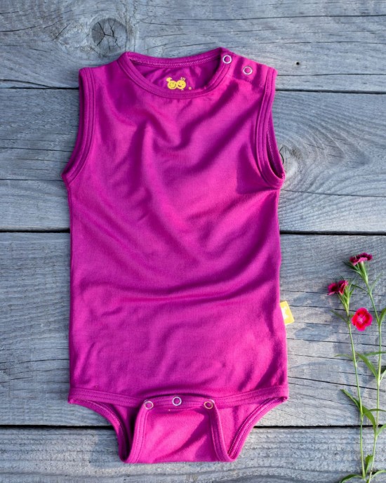 Body maiou bambus, magenta haze 