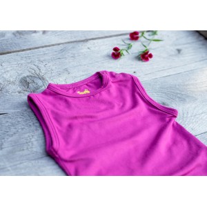 Body maiou bambus, magenta haze 