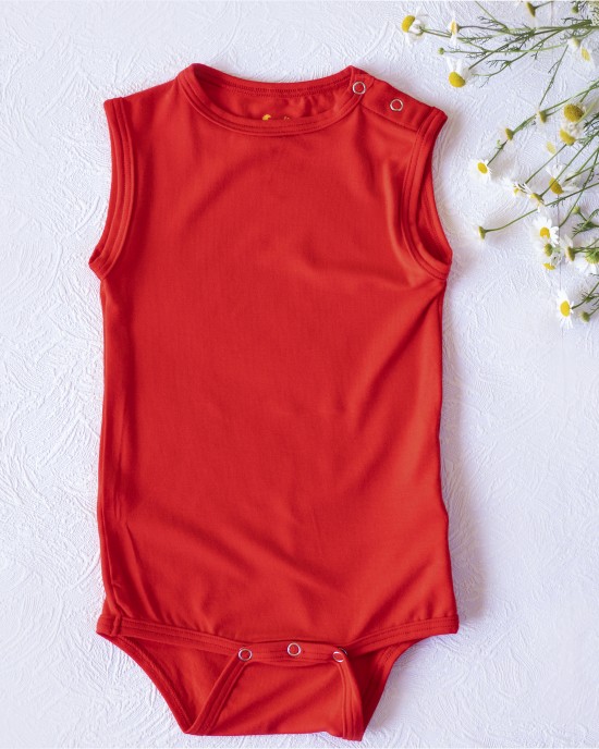 Body maiou bambus, summer red