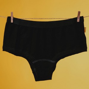 Boxeri bambus damă, black 