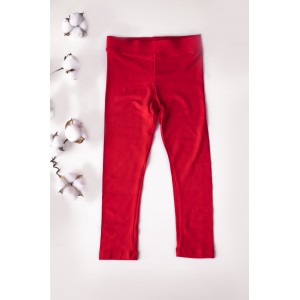 Colanți bambus copii, summer red