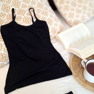 Maiou bambus damă, black