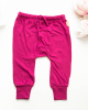 Pantaloni bambus bebe, magenta haze 