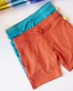 Pantaloni scurți bambus băieți, sunset orange