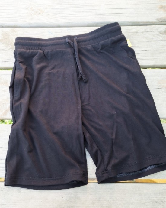 Pantaloni scurti bambus băieți, black