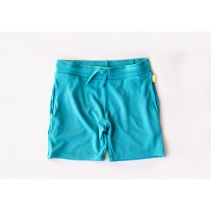 Pantaloni scurți bambus băieți, lagoon blue 