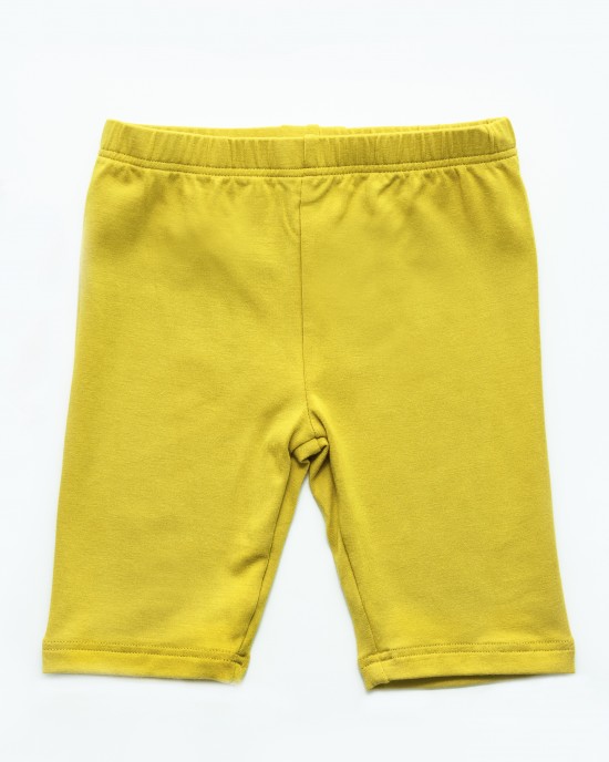 Pantaloni scurți bambus tip colant, indian curry 