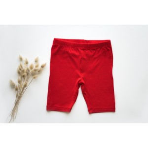 Pantaloni scurți bambus tip colant, summer red 