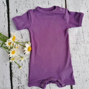 Pijama de vară bambus bebe, grape compote 