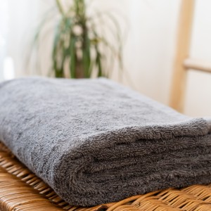 Prosop de baie bambus 140 x 70, grey