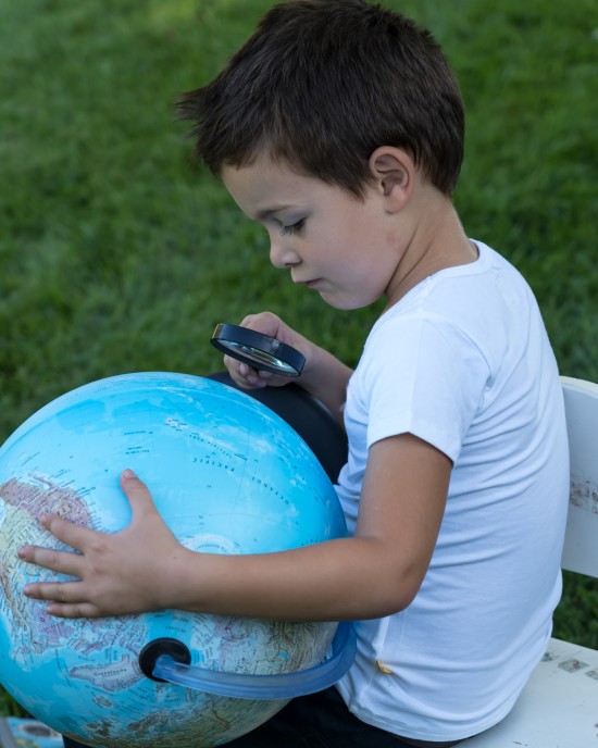 Tricou bambus copii, white 