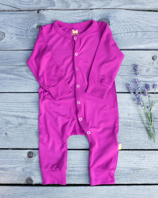 Salopetă bambus, magenta haze