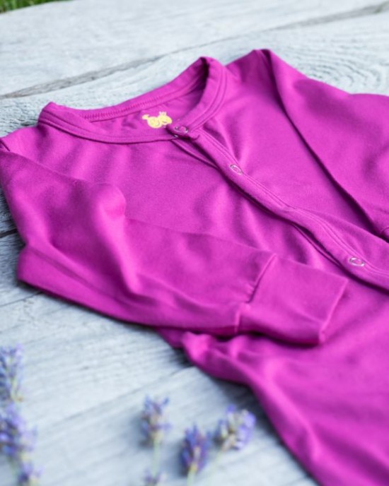 Salopetă bambus, magenta haze