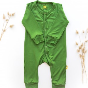 Salopetă bambus, meadow green 