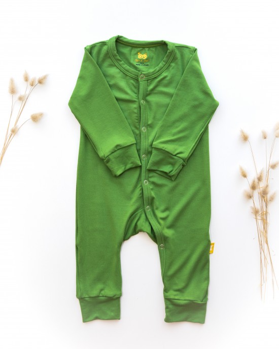 Salopetă bambus, meadow green 