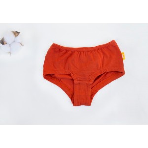 Set boxeri bambus fetițe, sunset orange