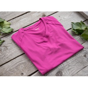 Tricou bambus bărbați, magenta haze 