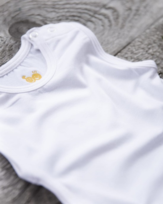 Body maiou bambus, white