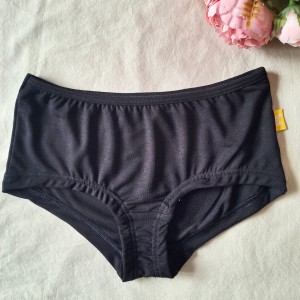 Set boxeri bambus fetițe, black