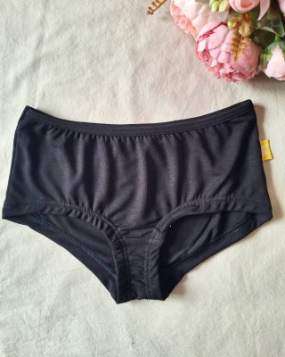 Set boxeri bambus fetițe, black