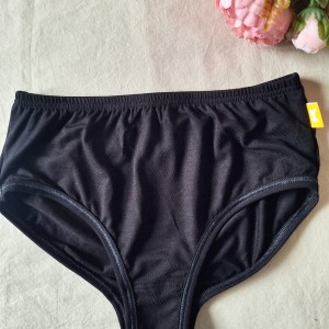 Set chiloti bambus fetite, black 