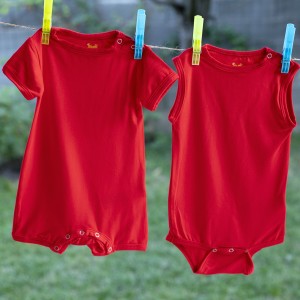 Pijama de vară bambus bebe, summer red