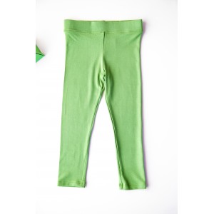 Colanți bambus copii, meadow green 