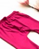 Pantaloni bambus bebe, magenta haze 